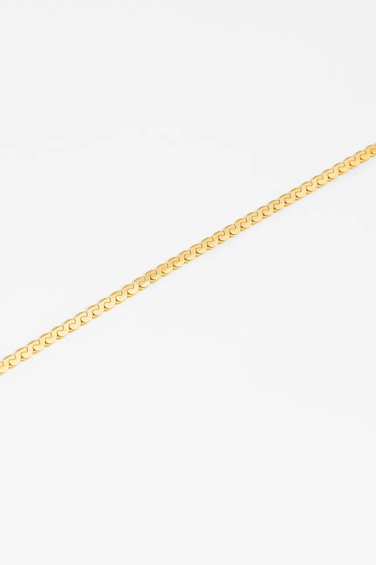 Pozlacený stříbrný náramek ANIA KRUK VINTAGE SMVAS2680Z zlatá ZS25