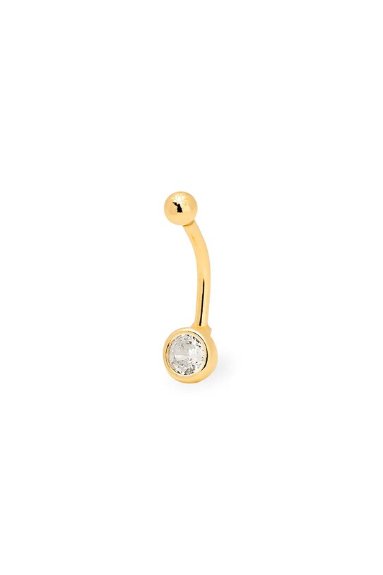 ANIA KRUK piercing placat cu aur pentru buric ROCK IT argint aur SRUKC2782Z