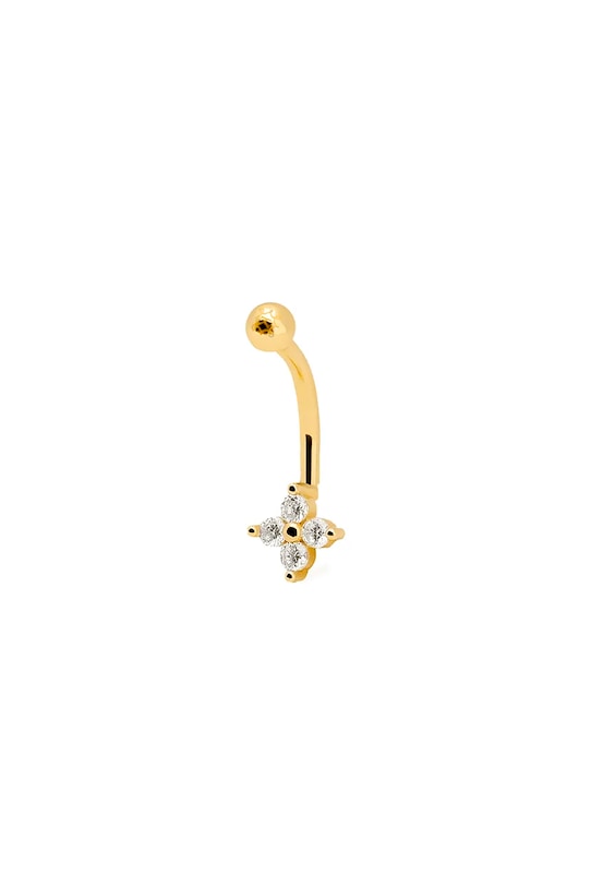 ANIA KRUK piercing placat cu aur pentru buric ROCK IT argint aur SRUKC2802Z