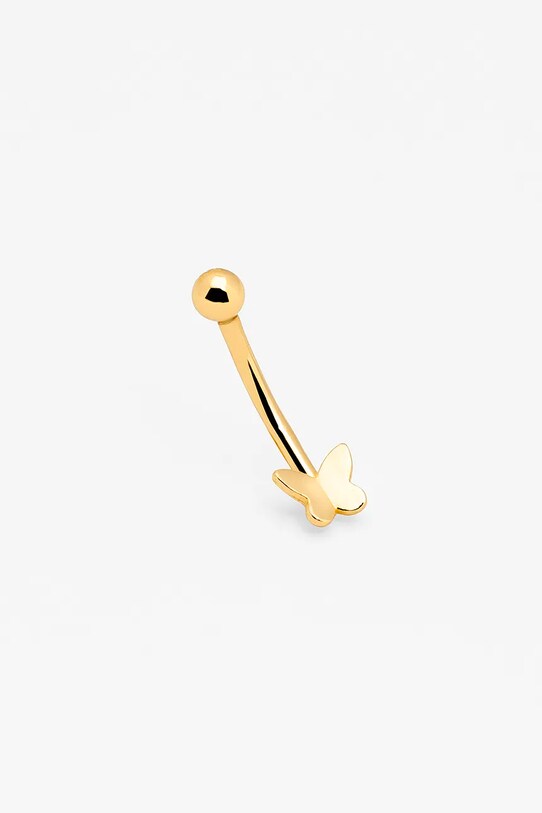 ANIA KRUK piercing placat cu aur pentru buric ROCK IT SRUKS2840Z aur ZS25