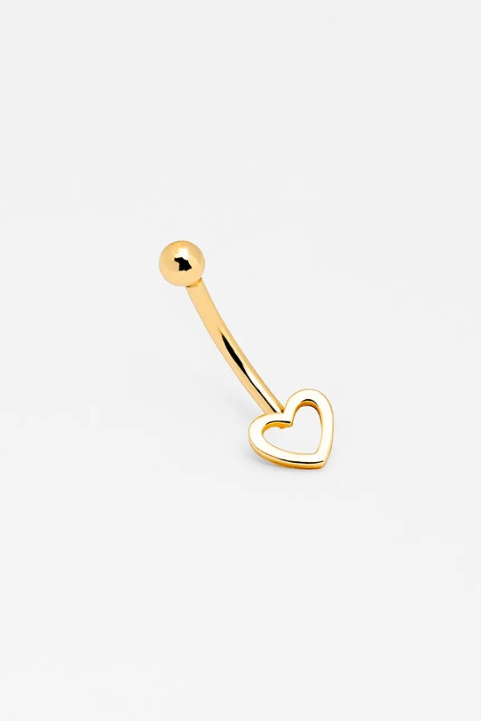 Επιχρυσωμένο σκουλαρίκι για αφαλό ANIA KRUK ROCK IT SRUKS2880Z χρυσαφί ZS25