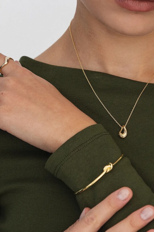 Позолоченное колье ANIA KRUK золотой MMRNM1670Z