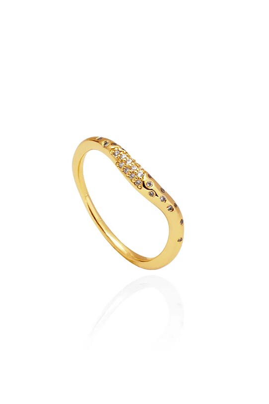 Позолочений перстень ANIA KRUK позолота золотий MMRPC1712Z