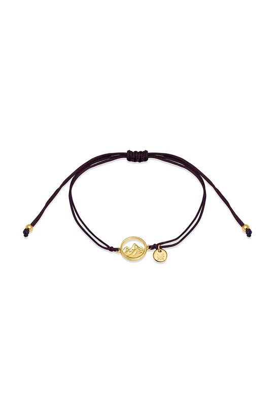 Náramok ANIA KRUK striebro hnedá SGCAU3039Z