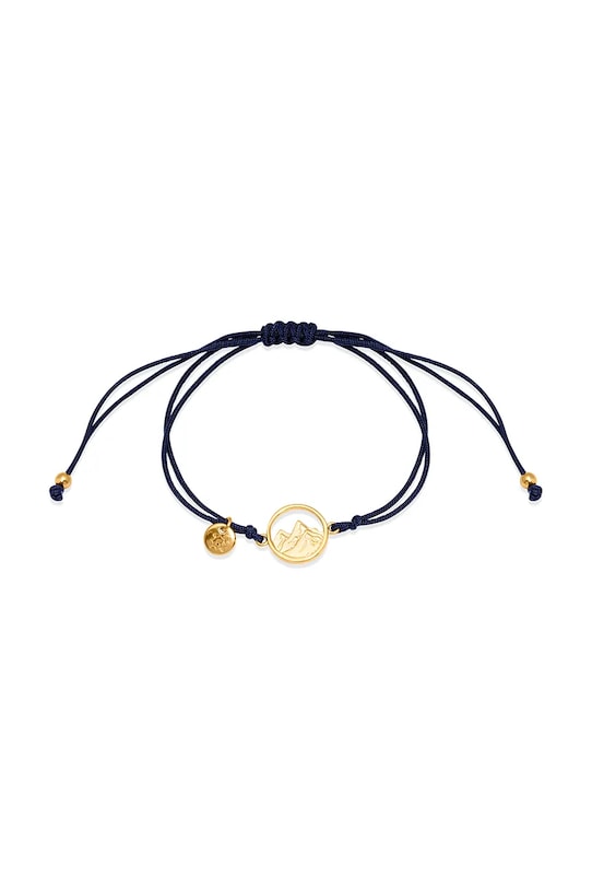 Narukvica ANIA KRUK pozlata crna SGCAU3041Z