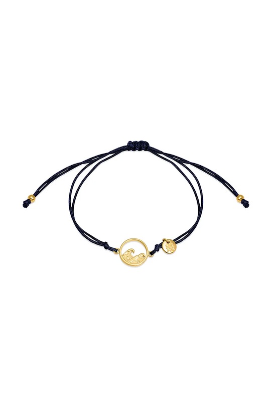 Браслет ANIA KRUK позолота чорний SGCAU3071Z