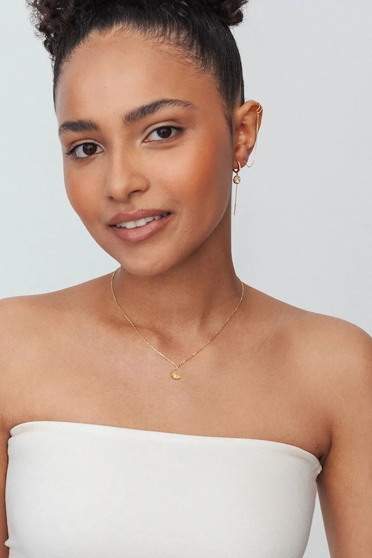 Аксессуары Серебряное колье с позолотой ANIA KRUK SGCNS3050Z золотой