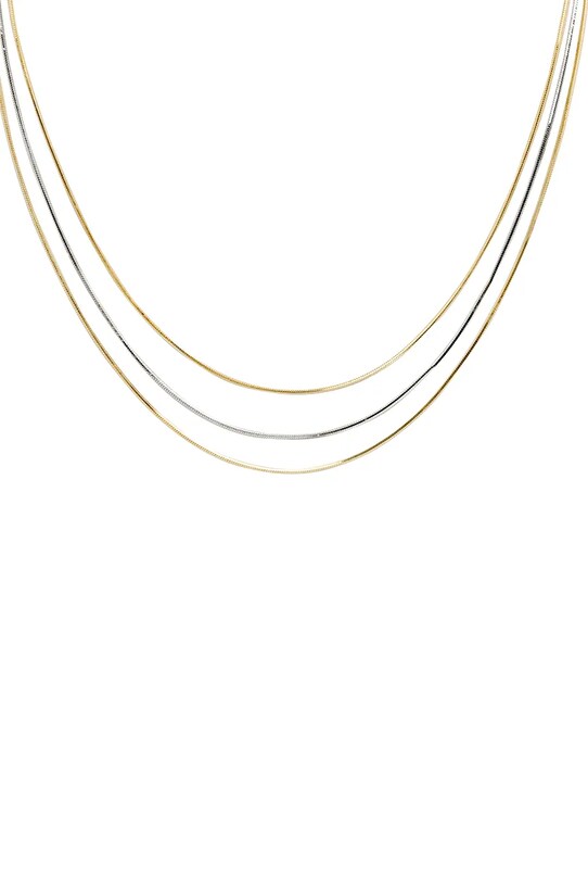Серебряное колье с позолотой ANIA KRUK позолота золотой SLTNS3190Z