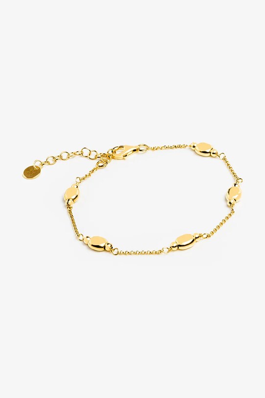 ANIA KRUK bransoletka ze srebra pokrytego złotem SMIAS0190Z złoty ZS25