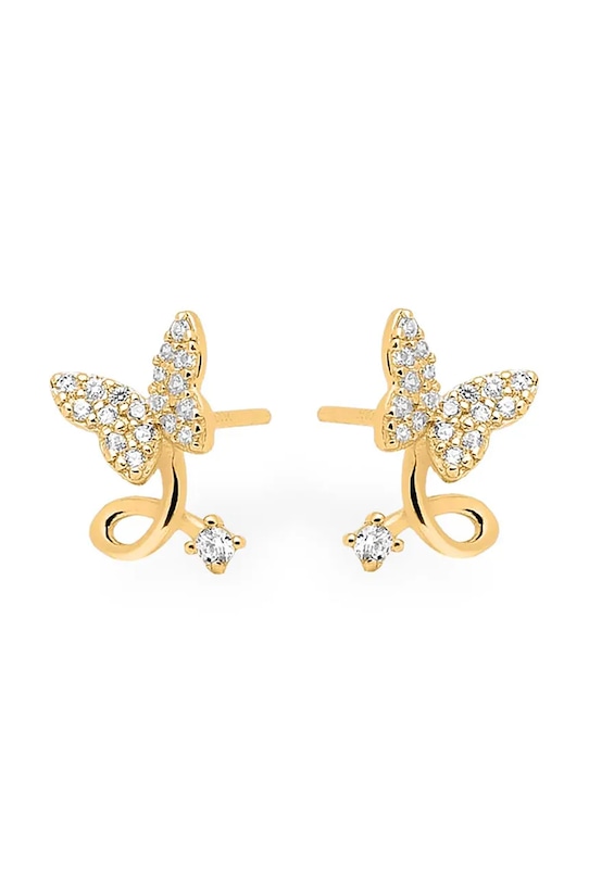 Срібні сережки з позолотою ANIA KRUK срібло золотий SMVKC2262Z