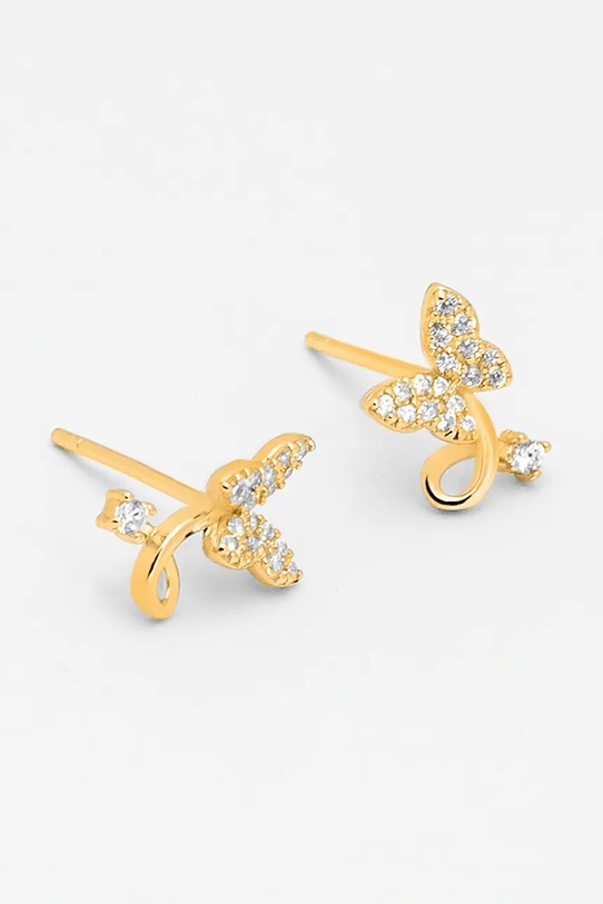 Срібні сережки з позолотою ANIA KRUK SMVKC2262Z золотий ZS25