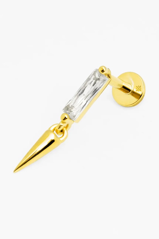 ANIA KRUK kolczyk ze srebra pokrytego złotem SRUKC2412Z złoty ZS25