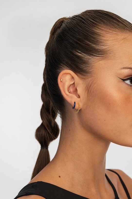 Аксесуари Позолочена срібна сережка ANIA KRUK SRUKC2462Z золотий