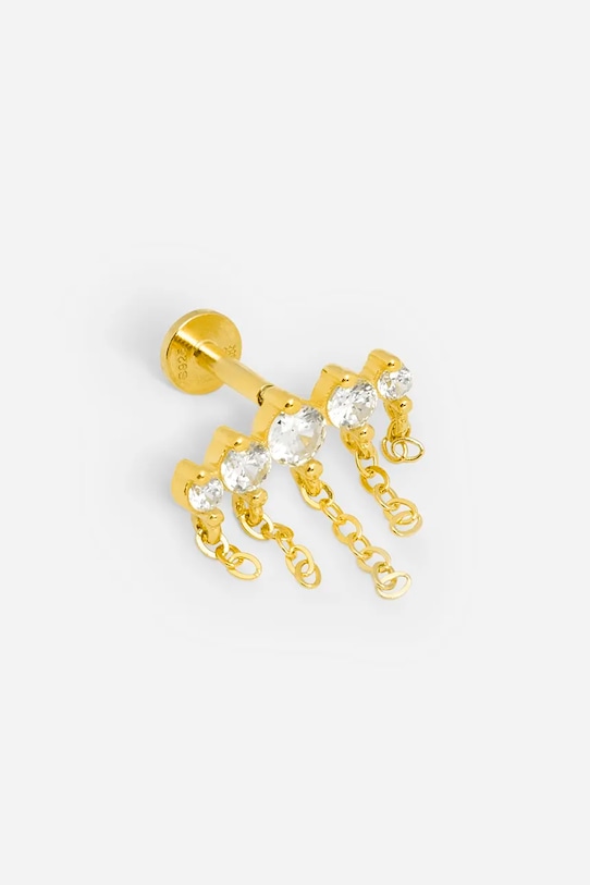 Позолочена срібна сережка ANIA KRUK SRUKC2492Z золотий ZS25