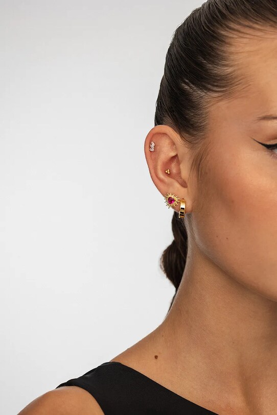 Akcesoria ANIA KRUK kolczyk srebrny piercingowy SRUKC2532 srebrny