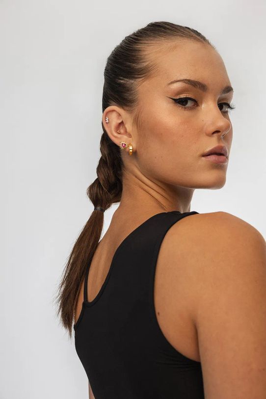 ANIA KRUK kolczyk srebrny piercingowy srebrny SRUKC2532