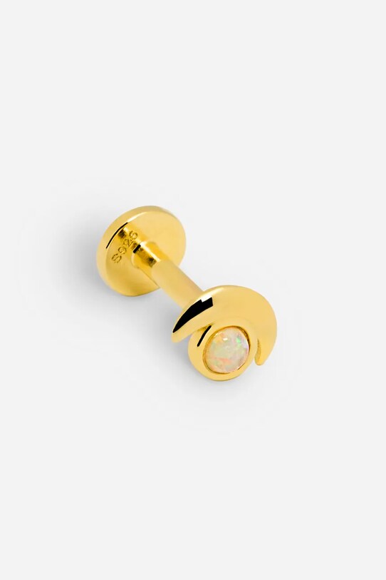 Позолочена срібна сережка ANIA KRUK SRUKY2459Z золотий ZS25