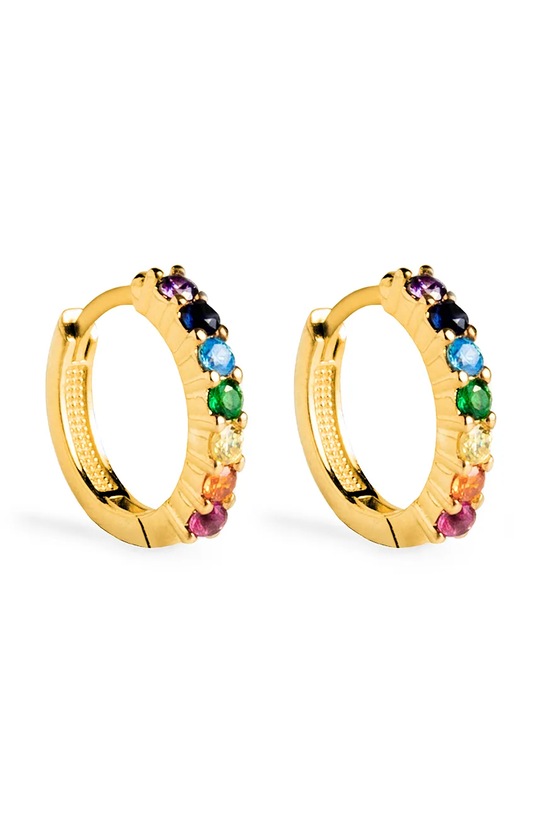 Срібні сережки з позолотою ANIA KRUK срібло золотий SYZKC1459Z