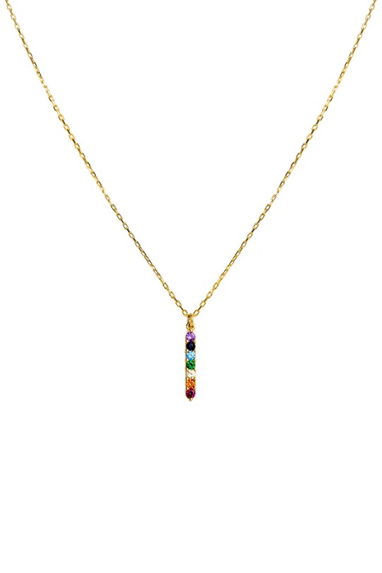 Серебряное колье с позолотой ANIA KRUK серебро золотой SYZNC1469Z