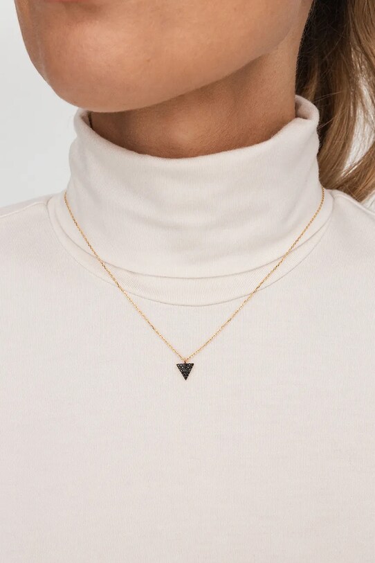 Серебряное колье с позолотой ANIA KRUK золотой SYZNC1471Z