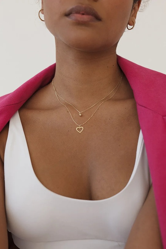 ANIA KRUK colier de aur ZEMNZ1650 aur ZS25