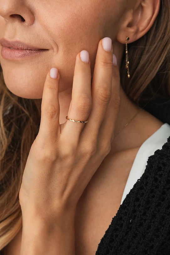 Аксессуары Золотое кольцо ANIA KRUK ZEMPZ2660 золотой