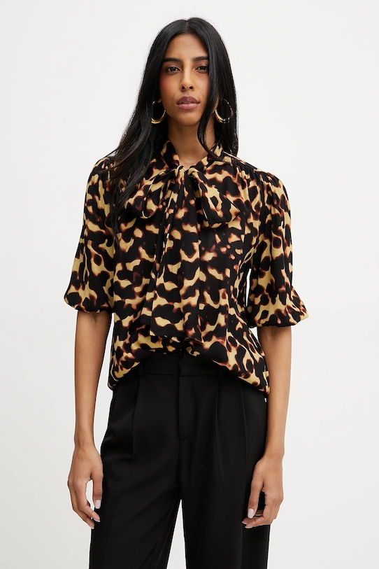 Рубашка Silvian Heach VETOK узор чёрный GPP25368BL