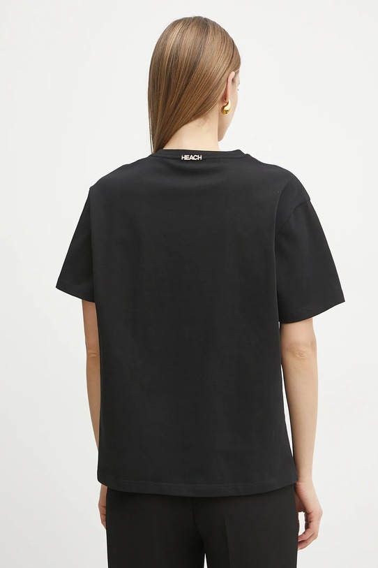 Îmbrăcăminte Silvian Heach tricou din bumbac PADER CVP25029TS negru
