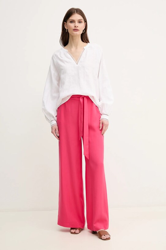 Mos Mosh bluza din in 168250 alb ZS25