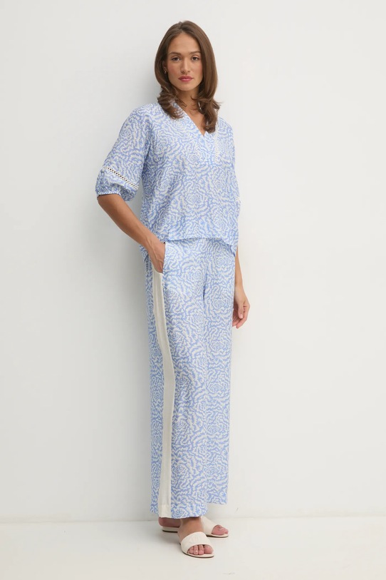 Mos Mosh bluzka 169840 niebieski ZS25