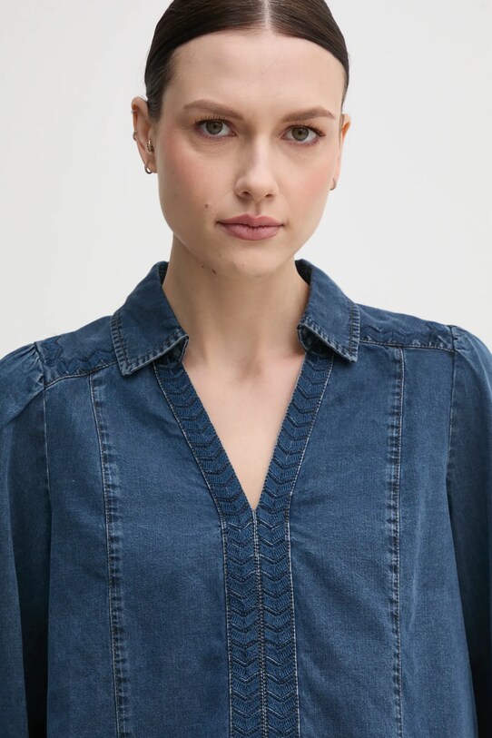 Mos Mosh maglietta jeans blu navy 168290