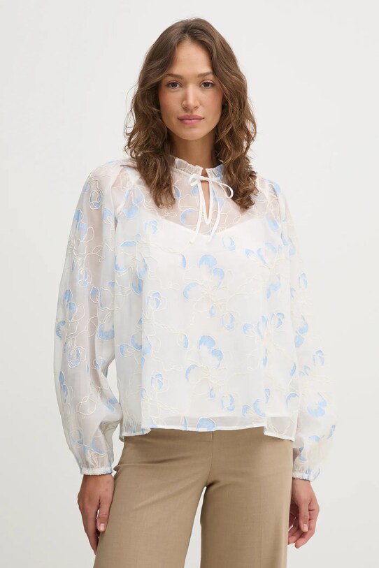 Mos Mosh bluză cu modele alb 168270
