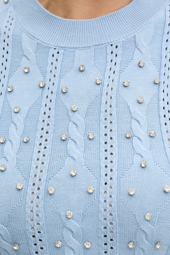 Silvian Heach bluzka ALESTI GPP25167MA niebieski