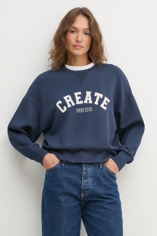 Mos Mosh bluza imprimeu bleumarin 168550