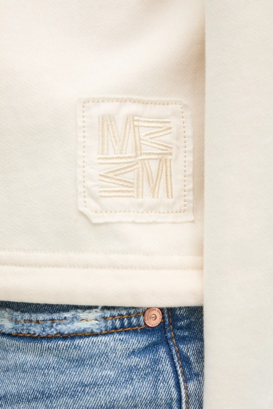 Mos Mosh bluza bawełniana 168570 beżowy