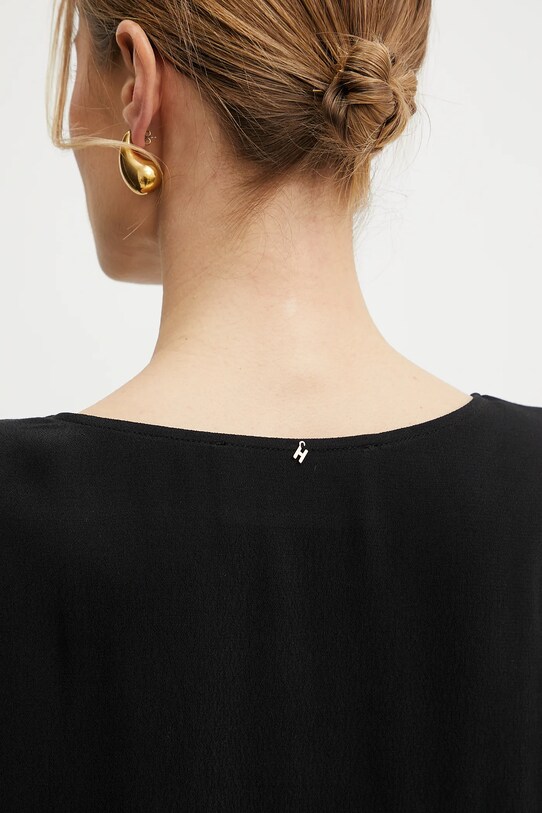 Silvian Heach camicetta URTIM GPP25427BL nero