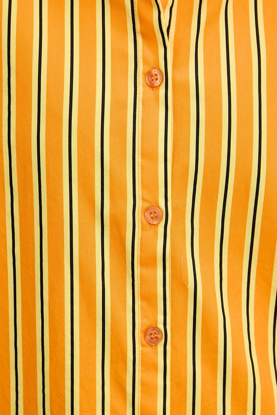 Silvian Heach cămașă din bumbac TANDAM GPP25446CA portocaliu