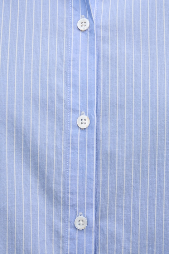 Хлопковая рубашка Mos Mosh 169410 голубой