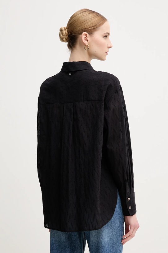 Odzież Mos Mosh koszula bawełniana 168260 czarny