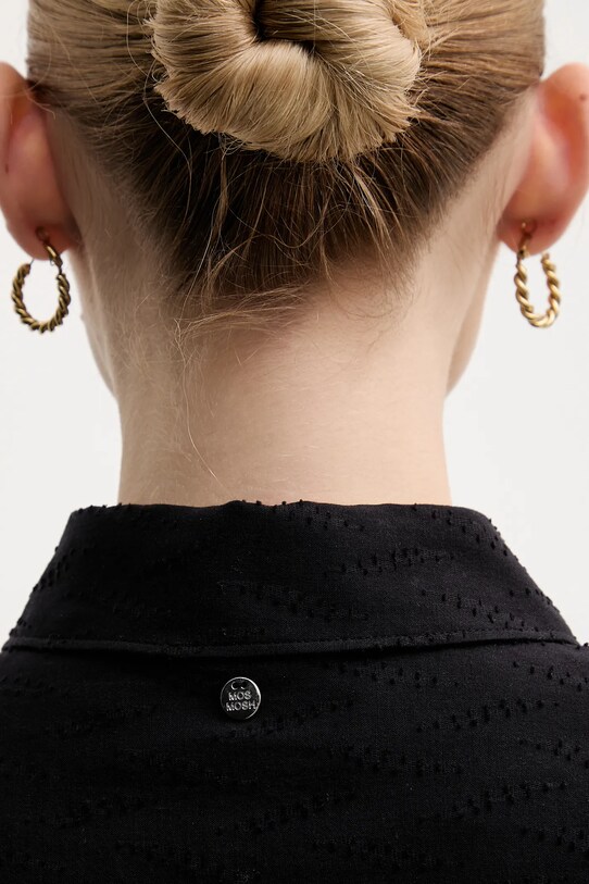 Mos Mosh koszula bawełniana 168260 czarny