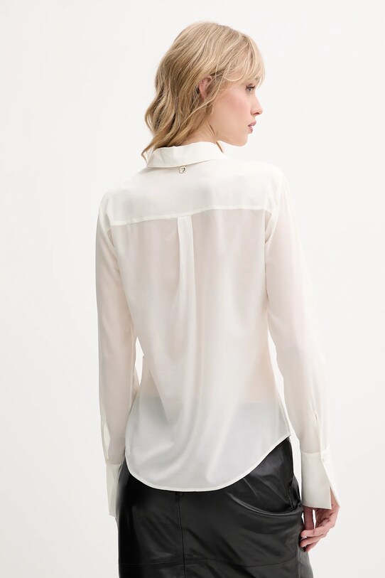 Odzież Blugirl Blumarine koszula jedwabna RA5171.T2949 beżowy