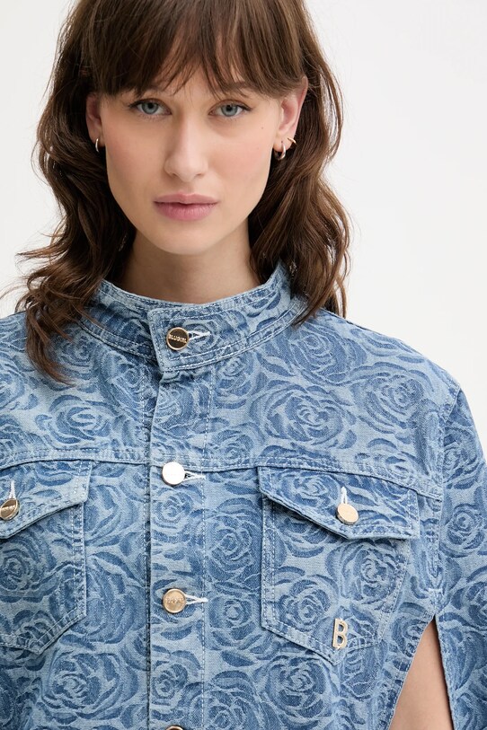 Πουκάμισο Blugirl Blumarine μπλε PA5014.D0001