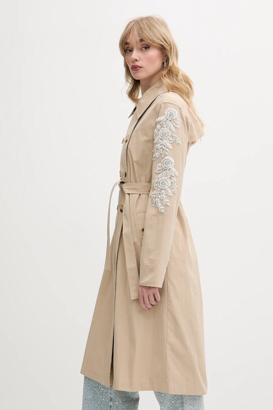 Baloner Blugirl Blumarine bez kapuljače bež RA5201.T3867