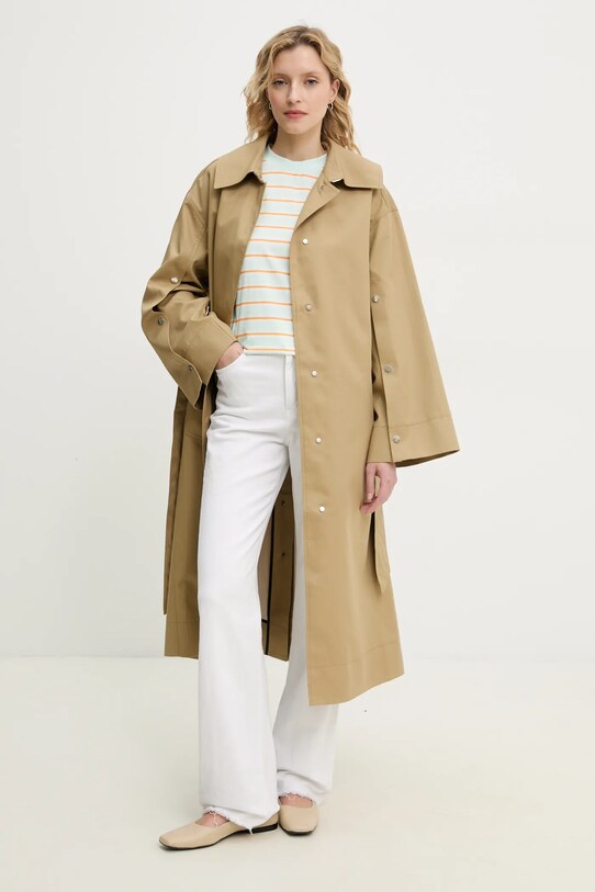 Day Birger et Mikkelsen palton de bumbac Lior DAY65243712 verde ZS25