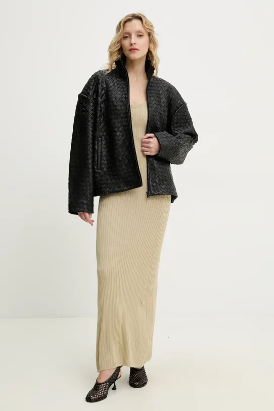 Kožna jakna 2NDDAY Enriqueta 2252512608 crna ZS25