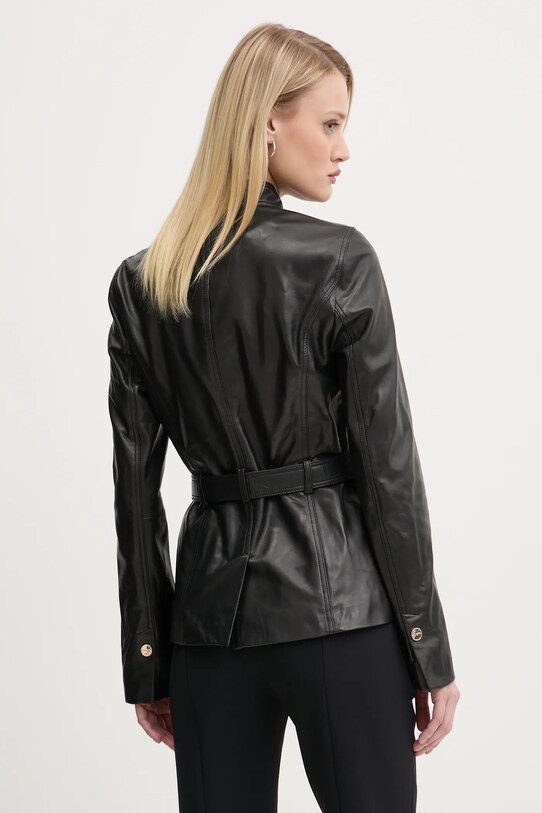 Îmbrăcăminte jeansrl Blumarine geaca de piele RA5087.P0356 negru