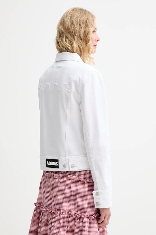 Oblečenie Rifľová bunda Alohas Casilda R100862 biela