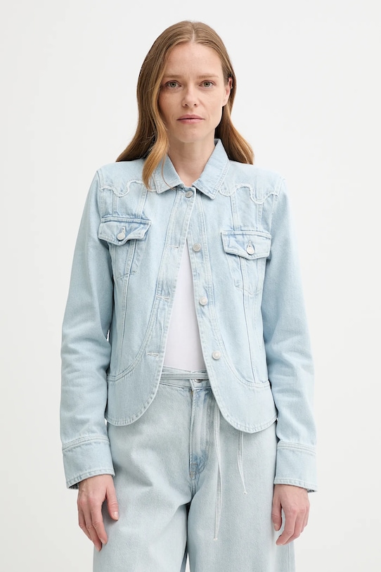 Džínová bunda Alohas Casilda riflovina modrá R100862