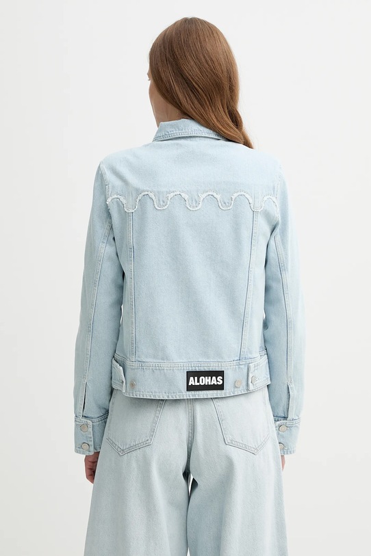 Oblečení Džínová bunda Alohas Casilda R100862 modrá