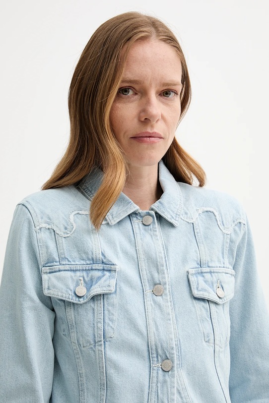 Džínová bunda Alohas Casilda modrá R100862